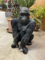 Affenfigur Gorillakind laufend, 58 cm hoch