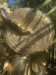 Buddha Figur Garten wetterfest 