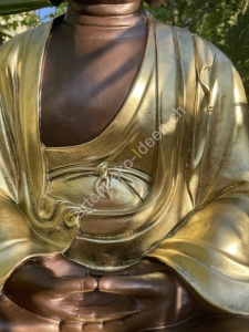 Buddha Figur Stein Kunststein  gross