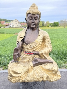 Grosse Buddha Statue sitzend Front