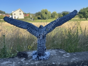 Deko Adler Gartenfigur Adler Gartendeko, 52 cm hoch