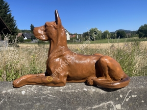 Lebensgrosse Figur - Deutsche Deko Dogge  94 cm 1