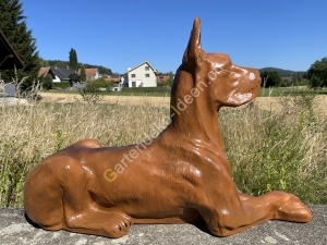 Lebensgrosse Figur - Deutsche Deko Dogge  94 cm 8