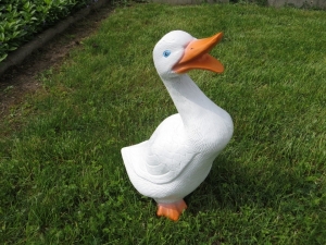 Deko Ente Figur für den Garten
