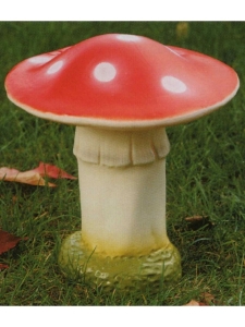 Deko Fliegenpilz für den Garten, 25 cm hoch