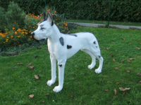 Deko FigurDeutsche Dogge stehend, 110 cm 