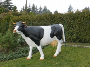 Deko Kuh Figur Lebensgross  Holstein-Kuh Seite 1