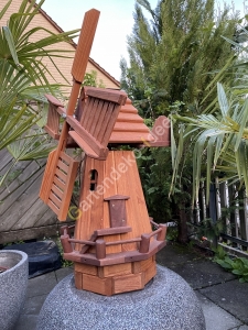 Deko Windmühle Solarbeleuchtung für den Garten