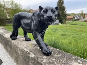 Gross XXL Panther Figur 80 cm lang