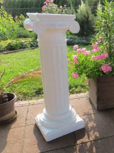 Gartensäulen: 2 Griechische Säulen für den Garten, 96 cm hoch