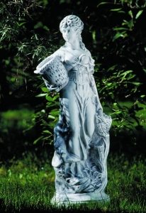 Klassische Statue Frau Otgera Gartenskulptur, 70 cm 2