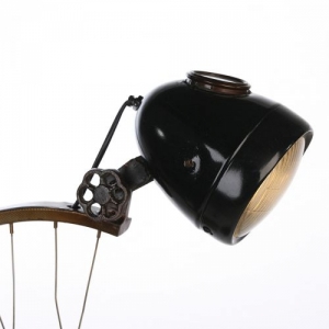 Upcycling Stehlampe Fahrrad 64 cm Unikat