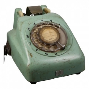 Unikat Tischlampe: Upcycling Telefon 