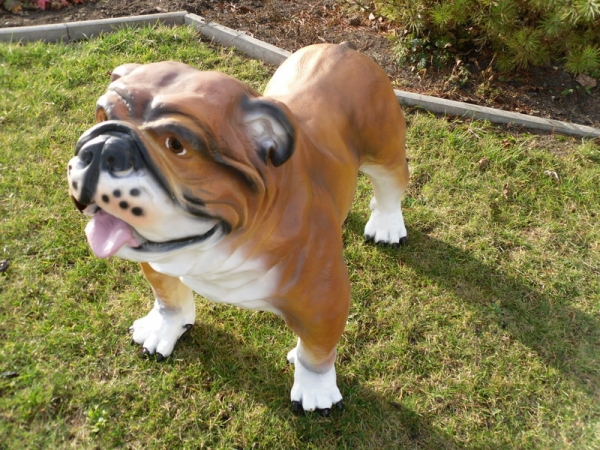 Französische Bulldogge Dekofigur